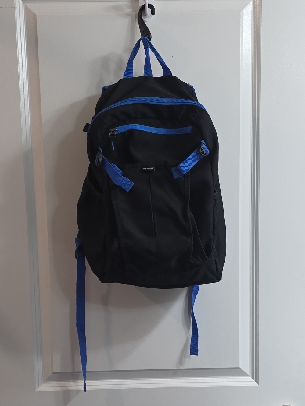 Black and Blue Youth Baseball Backpack - Unbranded